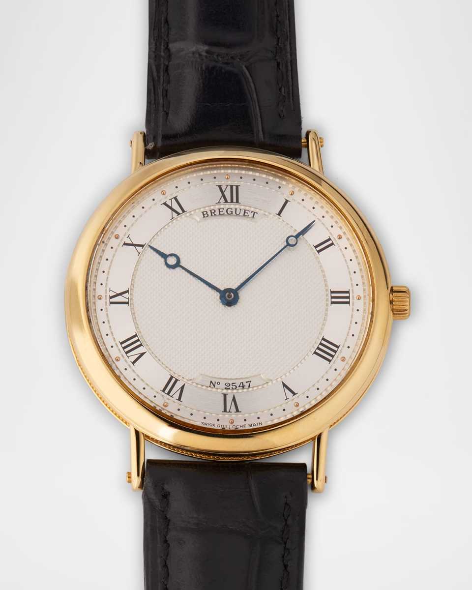 Breguet 18K Yellow Gold Classique 33mm Vintage 2000s Watch